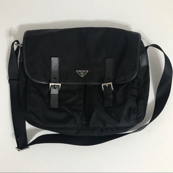 prada tessuto messenger bag
